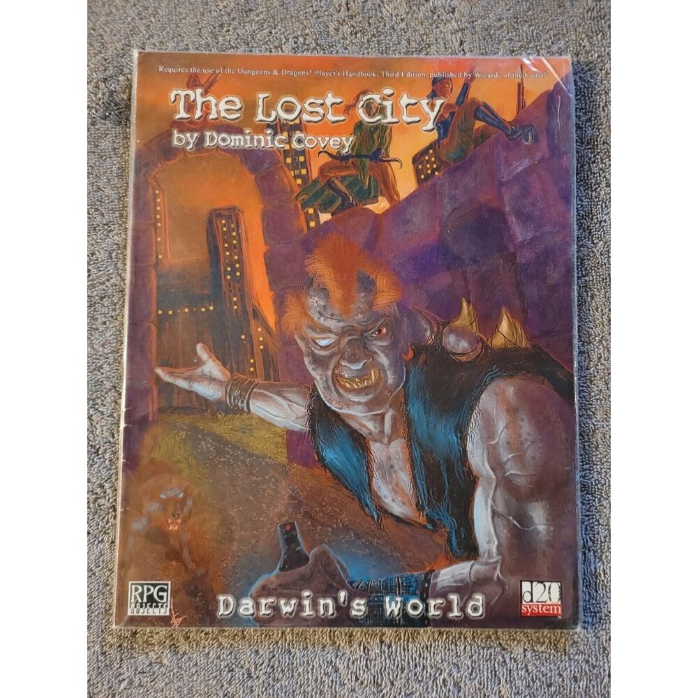 The Lost City by Dominic Covey Darwin's World RPG d20